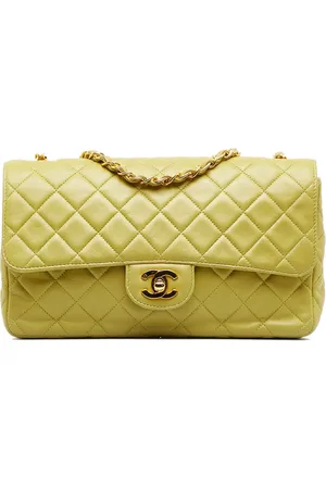 CHANEL 1996-1997 Schultertasche mit Klappdeckel