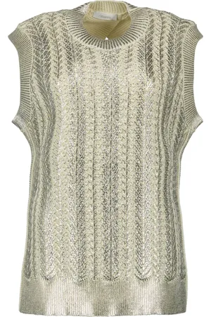 Paco rabanne Strukturiertes Stricktop