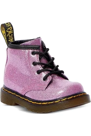 Dr. Martens 1460 Glitter "Dark Pink Glitter" Stiefel