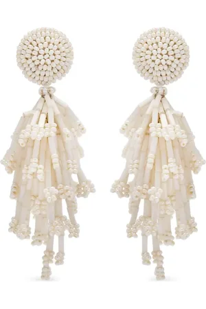 Oscar de la Renta Ohrringe mit Perlendetail