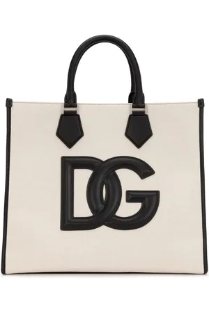 Dolce & Gabbana Shopper mit Logo-Schild