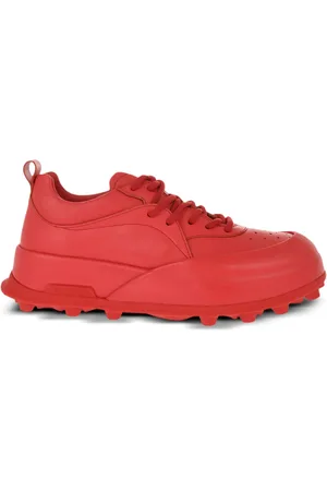 Jil Sander Sneakers aus Leder