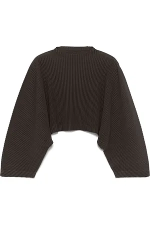 Issey Miyake Plissiertes T-Shirt