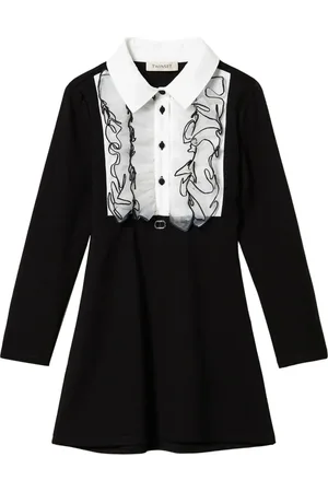 Twin-Set Gerüschtes Organza-Minikleid