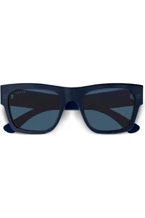 Gucci Sonnenbrille mit eckigem Gestell