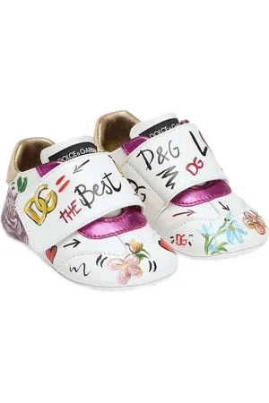 Dolce & Gabbana Lauflernschuhe mit Logo-Print