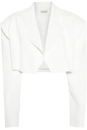 The Mannei Cropped-Blazer mit steigendem Revers