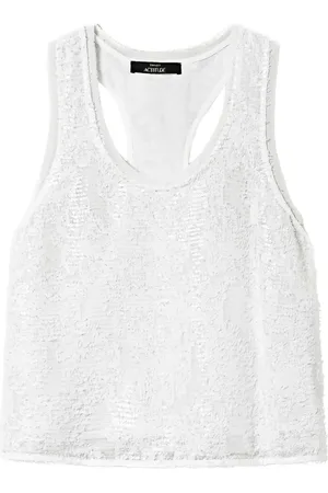 Twin-Set Trägershirt mit Pailletten