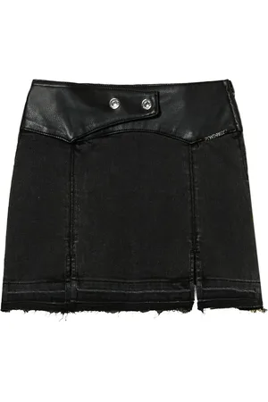 Twin-Set Jeans-Minirock mit Schlitz