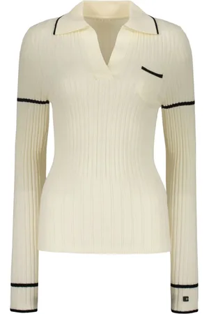 Low Classic Geripptes Poloshirt