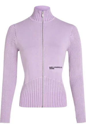 Karl Lagerfeld Utility-Pullover mit Reißverschluss