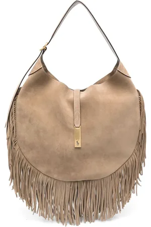 Ralph Lauren Schultertasche mit Fransen
