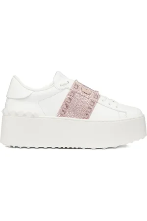 VALENTINO GARAVANI Rockstud Untitled Flatform-Sneakers