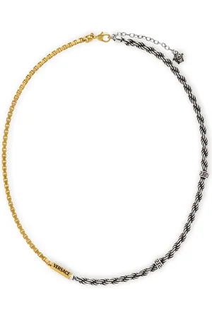 VERSACE Halskette mit Logo-Gravur