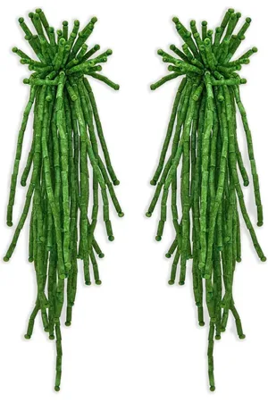 Oscar de la Renta Firework Tassel Ohrringe