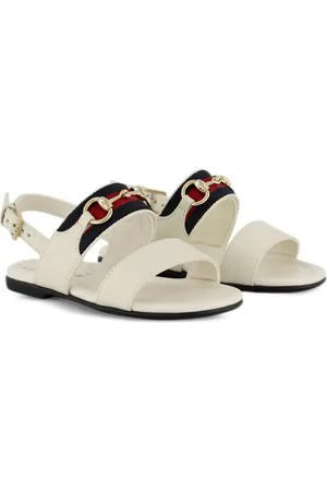 Gucci Sandalen mit Webstreifen