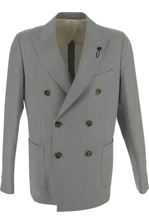 LARDINI Double-breasted blazer
