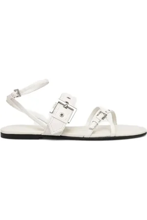 HUGO BOSS Sandalen mit Schnallenriemen