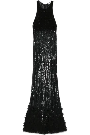 Elisabetta Franchi Maxikleid mit Pailletten