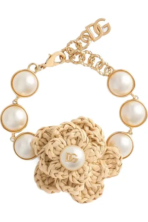 Dolce & Gabbana Armband mit Blumenapplikation