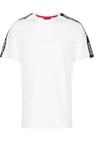 HUGO BOSS T-Shirt mit Logo-Streifen