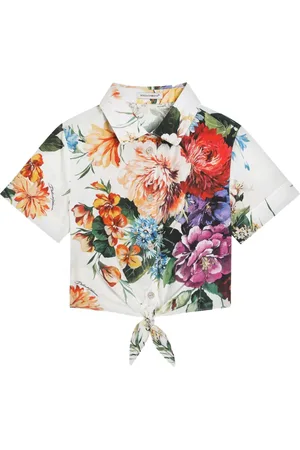 Dolce & Gabbana Hemd mit Blumen-Print