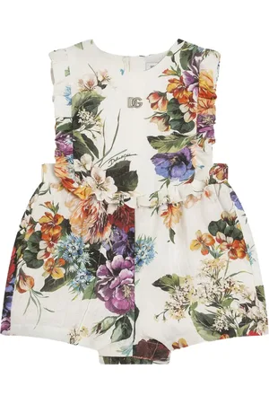 Dolce & Gabbana Strampler mit Blumen-Print