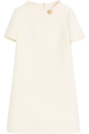 VALENTINO GARAVANI CREPE COUTURE SHORT DRESS