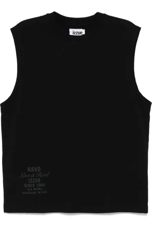 Izzue Weste mit Logo-Print