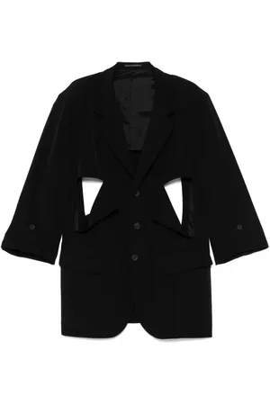 YOHJI YAMAMOTO Sakko mit Cut-Outs