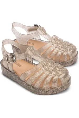 Melissa Sandalen mit Glitter-Detail