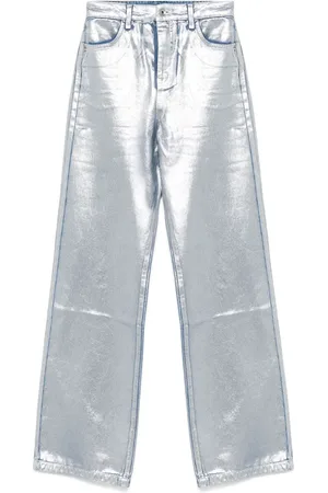 Patrizia Pepe Laminierte Jeans