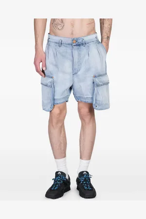 CULTURA Denim cargo shorts