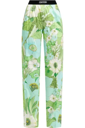 Tom Ford Hose mit Blumen-Print