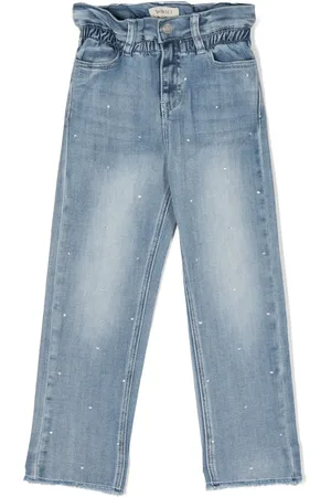 Twin-Set Jeans mit Paperbag-Taille