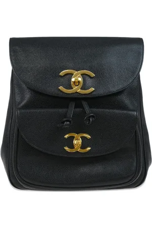 CHANEL 2003 Rucksack aus Kaviarleder