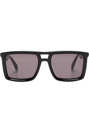 OFF-WHITE Sonnenbrille mit Logo-Schild