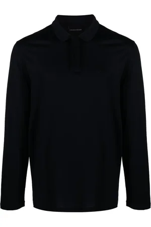 Emporio Armani Poloshirt mit Logo-Prägung