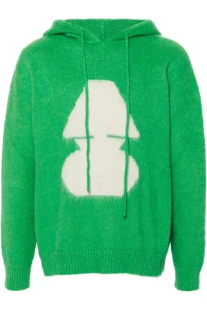 Autry Gestrickter Hoodie