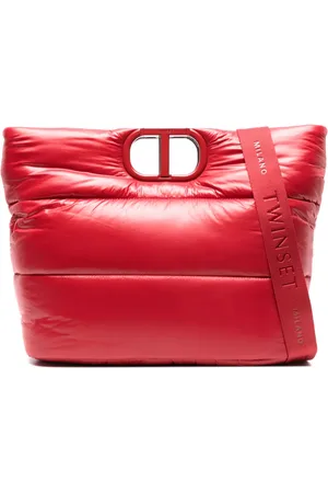 Twin-Set Gesteppte Lila Ski Handtasche