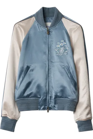 Burberry Bomberjacke mit Margeriten-Stickerei