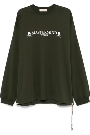 MASTERMIND Langarmshirt mit Logo-Print