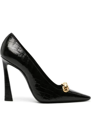 Saint Laurent Silvana Pumps mit Kettendetail 110mm