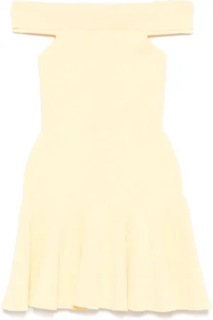 Retrofete Geripptes Minikleid