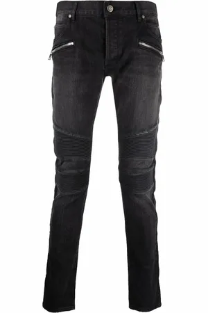 Balmain Slim-Fit-Jeans im Distressed-Look