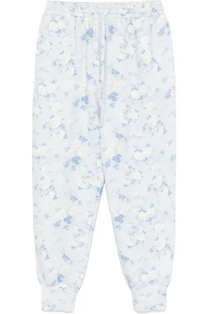 LOVESHACKFANCY Jogginghose mit Blumen-Print