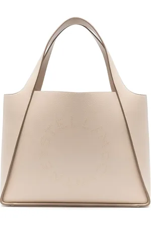 Stella McCartney Handtasche mit Logo-Schild