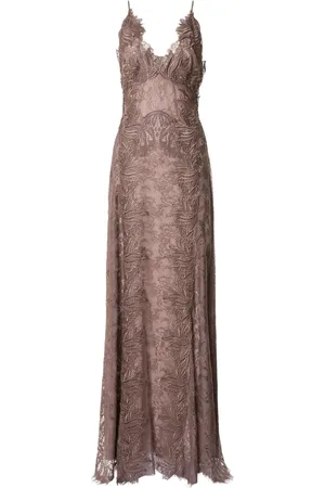 Alberta Ferretti Kleid mit Spitzenstickerei
