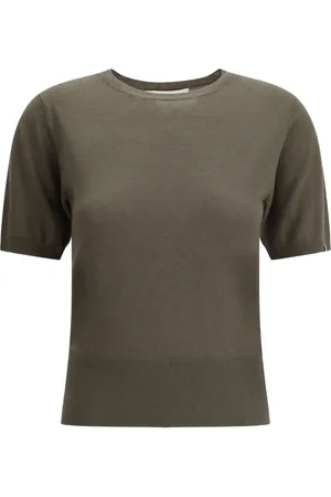 EXTREME CASHMERE T-Shirt mit Logo-Detail