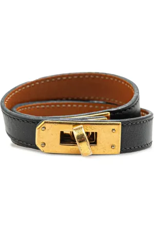 Hermès 2012 Kelly Double Tour Armband aus Boxkalbleder